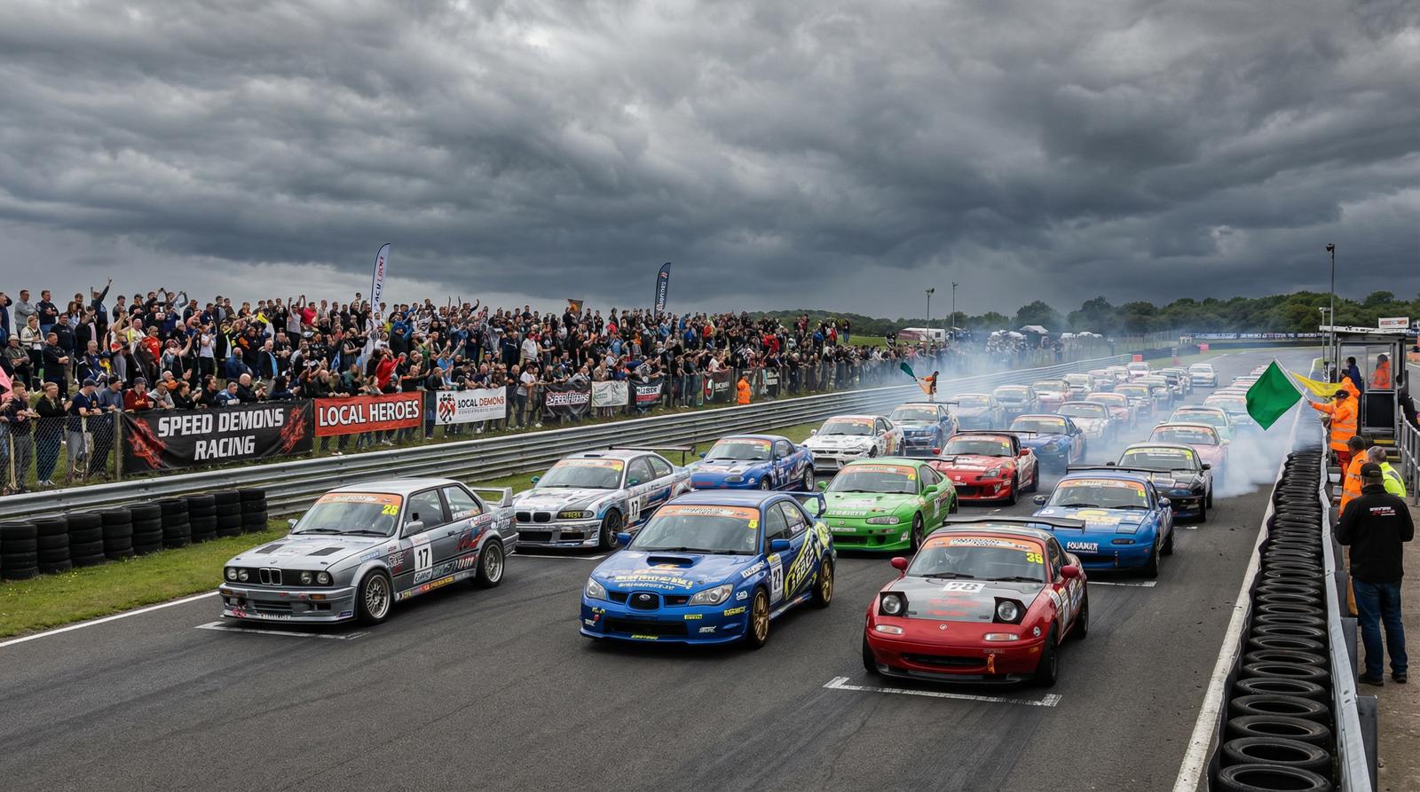 捷克街头修车改装赛事视频